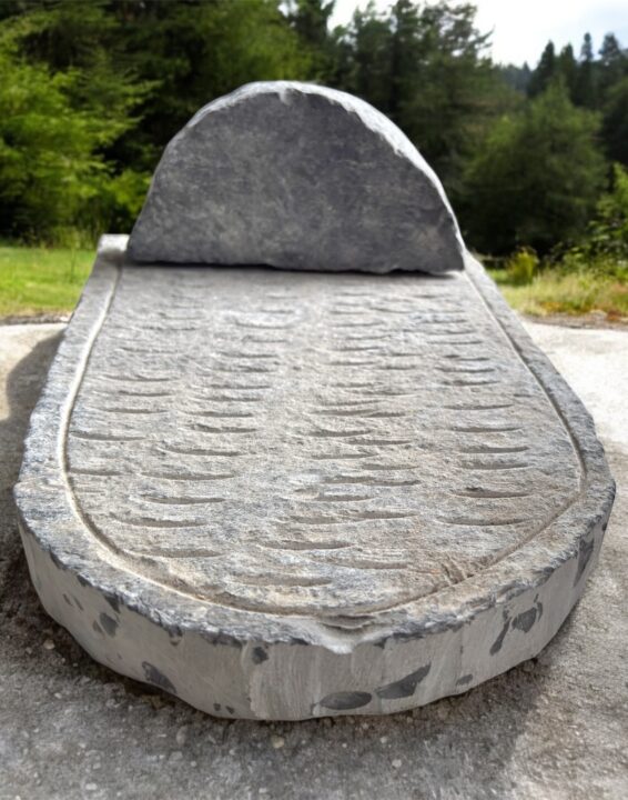 Natural Rock Ammikallu (Silbatta / Sanikallu) — Traditional Hand-Carved Stone Grinder for Ayurvedic Herbs, Spices, and Home Remedies, Available in Large, Small, and Batta