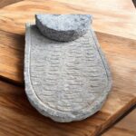 Natural Rock Ammikallu (Silbatta / Sanikallu) — Traditional Hand-Carved Stone Grinder for Ayurvedic Herbs, Spices, and Home Remedies, Available in Large, Small, and Batta