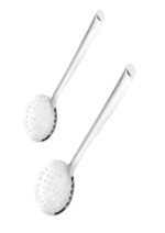 kvi Malbro Skimmer (poni) Stainleass Steel set of two Heavy Gauge Steel Basting/Serving Skimmer - Image 6