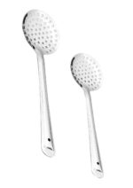 kvi Malbro Skimmer (poni) Stainleass Steel set of two Heavy Gauge Steel Basting/Serving Skimmer - Image 5