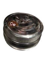 RJ Steel Puri Dabba/Dabbi set of 3 smile design or mickey mouse - Image 2