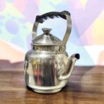 Little Master Dhara Kettle with 4-cup capacity, crafted from high-grade stainless steel for durability