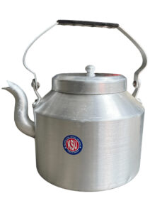 KSu Aluminium Cutting Chai Kettle