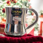Onam Damru Cup Set (Set of 3) - 3.25 x 3 Inch, 400 ml Capacity