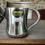 Onam Damru Cup Set (Set of 3) - 3.25 x 3 Inch, 400 ml Capacity