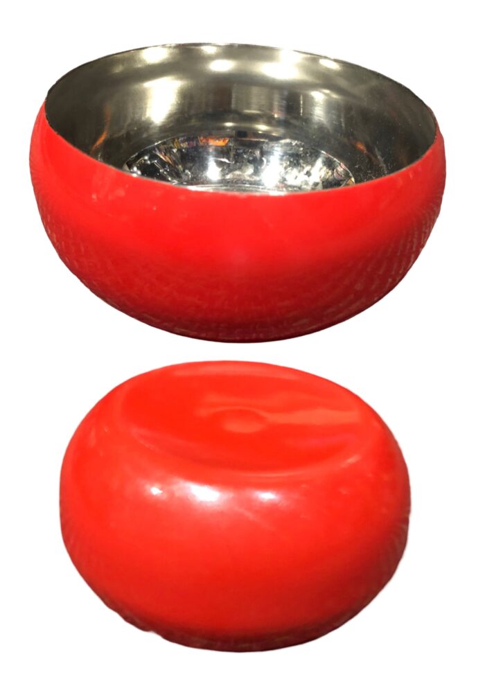 Set of three vibrant Richi Rich Colored Kitchen Matki Bowls