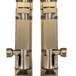 Red Apple Tower Bolt Crown Set of 3 in 100 mm and 150 mm sizes, made with aluminium and steel for durable door security.