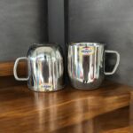 Mayur Gold Big Cute 2 Cup Set, 400 ml capacity, elegant and large cups