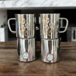 KM Gold Double Wall 6 pc Cup Set, 350 ml insulated cups