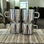 Trisha Gold 6-Piece Cup Set - 200 ml Capacity