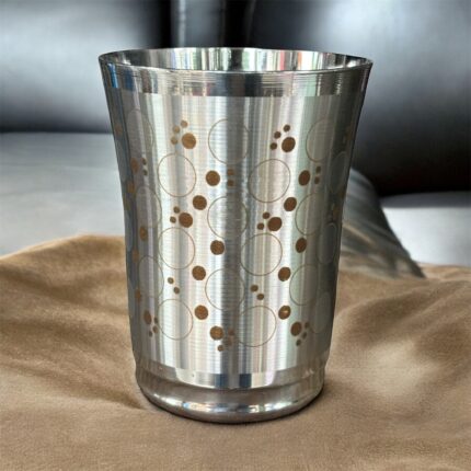 Gold Line HiFi Pari Glass Set of 3, each with a 400 ml capacity, featuring elegant gold line detailing for a touch of sophistication and style