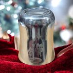Bani NXT Damru Glass Signature Set of 3, 400 ml capacity each, uniquely designed with a stylish damru shape for a modern beverage experience.
