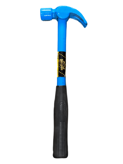 Set of two 500 gm Bahubali Tubular Steel Handle Curved Claw Hammers, designed for durability and precision, with ergonomic steel handles and curved claws for easy nail removal.