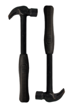 Heavy-duty curved claw hammer with a tubular steel handle, 500 gm weight