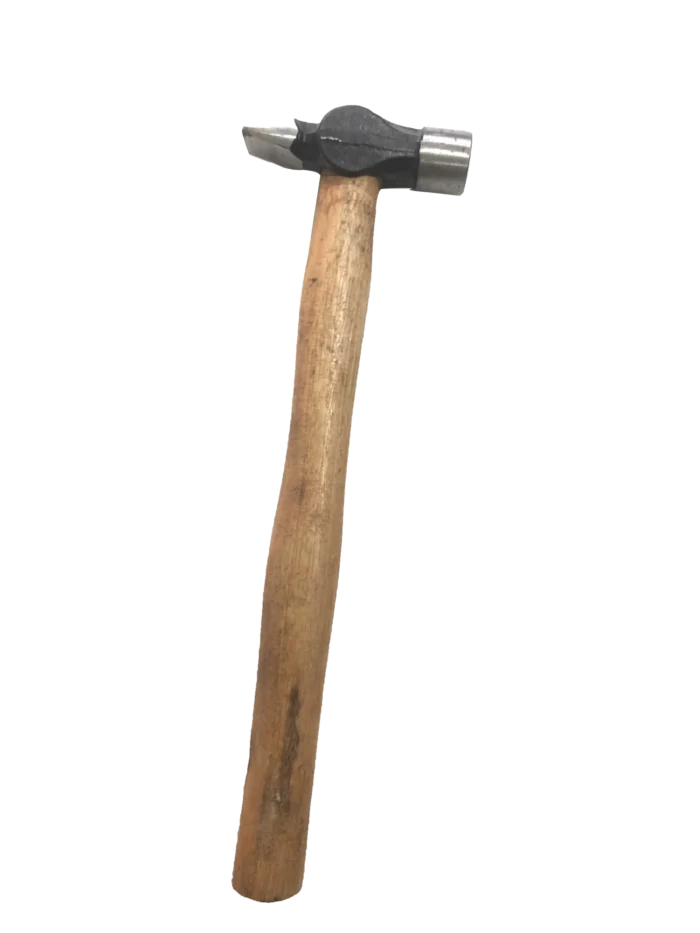 Cross Pein Hammer Set of Two, featuring durable steelheads and ergonomic wooden handles, available in sizes 200 gm, 300 gm, and 500 gm. Ideal for metalworking, carpentry, and construction tasks