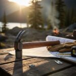 Hero Claw Hammer set of two with durable wooden handles – includes 3/4 lb and 1 lb hammers for carpentry, construction, and home repair use.