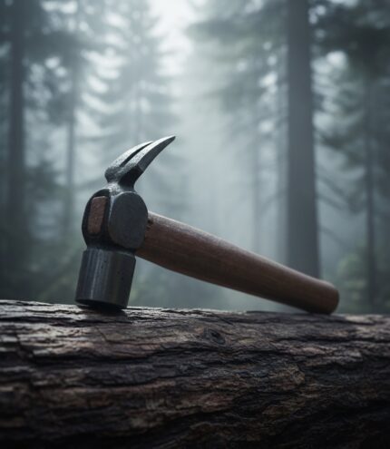 Paras Claw Hammer set of two with strong wooden handles – includes 3/4 lb and 1 lb hammers for carpentry, construction, and home repair applications.