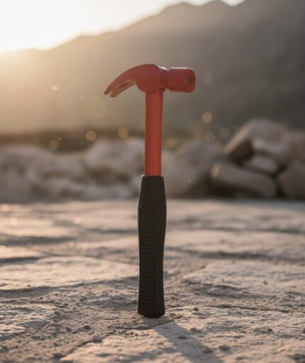 PowerClaw Tubular Hammer | Heavy-Duty Curved Claw Hammer with Tubular Iron Handle – Perfect for Carpentry, Construction & Home Repair