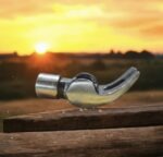 Set of 3 claw hammer heads without handles – durable forged steel heads for replacement, construction, carpentry, and repair use.