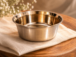 Ruliarams Heritage Bronze Pari Bowl 6.5 Inch | Handcrafted Traditional Bronze Dining Bowl for Meals, Prasad & Ayurvedic Living