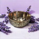 WellnessCarve 6-inch Bronze Bowl - Pure Bronze, Healthy & Durable Serving Bowl