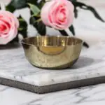 KansaGrace Mirror Bowl - 5.5 and 6-inch Pure Bronze Bowl with Elegant Mirror Polish