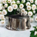 A handcrafted 6.5-inch VitalRoots Bronze Pari Bowl with a smooth finish and elegant design, perfect for serving and promoting healthy dining habits.
