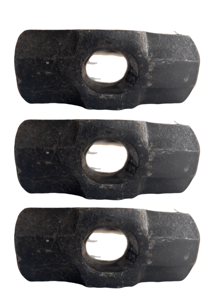 Desi Dhaakad Hammer, a durable, handmade agricultural tool without a handle, available in weights from 1 kg to 3 kg, designed for agricultural and rural use