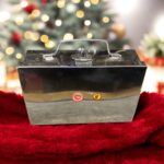 The Golden Grace Celebration Brass Set of 7 Pc includes three 5-inch bowls, three 4.75-inch spoons, and a 12-inch embossed tray. Crafted from premium brass, this elegant set is ideal for weddings, anniversaries, or home décor. Beautifully gift-packaged for a lasting impression