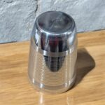 ONAM Glass Ajuba Silver Line Stainless Steel Set of 3, 7-inch, 400 ml capacity, eco-friendly and durable drinkware for health-conscious families.