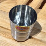 Vinod Stainless Steel Glass Set of 6 - 400 ml Capacity, 7-inch height, durable and eco-friendly drinkware for health-conscious families