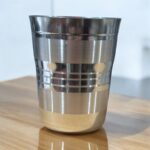 Luxmi Stainless Steel Glass Set of 6 with 400 ml Capacity and 7-Inch Height, Durable and Eco-Friendly