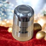 Luxmi Stainless Steel Glass Set of 6 with 400 ml Capacity and 7-Inch Height, Durable and Eco-Friendly