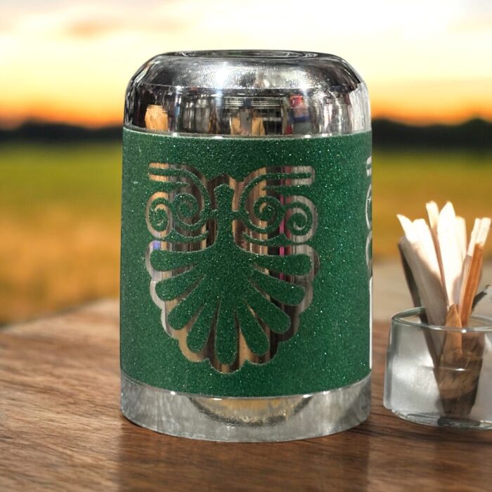 Emerald Royale Stainless Steel Glass Set of Two (400ml) – Eco-friendly, reusable, and premium-quality drinkware with a polished finish.