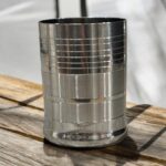 The 301 Hi-Tech Glassi Deep Line Set of 6 (240 ml) offers a durable, eco-friendly, and stylish alternative to plastic and glassware. Made from 100% food-grade stainless steel, these unbreakable glasses are perfect for serving hot or cold beverages while adding a touch of elegance to your drinkware collection.