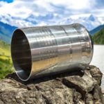 The 301 Hi-Tech Glassi Deep Line Set of 6 (240 ml) offers a durable, eco-friendly, and stylish alternative to plastic and glassware. Made from 100% food-grade stainless steel, these unbreakable glasses are perfect for serving hot or cold beverages while adding a touch of elegance to your drinkware collection.