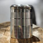 The 301 Hi-Tech Glassi Deep Line Set of 6 (240 ml) offers a durable, eco-friendly, and stylish alternative to plastic and glassware. Made from 100% food-grade stainless steel, these unbreakable glasses are perfect for serving hot or cold beverages while adding a touch of elegance to your drinkware collection.