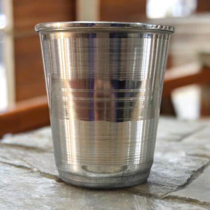 SSC Glassi – Set of 6 Stainless Steel Glasses (180 ML) | Eco-Friendly, Unbreakable & Reusable Drinkware