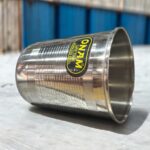 Onam Jucy Glassi Deep Line – Set of 6 eco-friendly stainless steel glasses, available in 180ml and 240ml sizes. Rust-resistant, durable, and perfect for sustainable living.