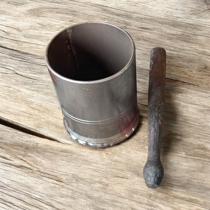 Rulia Ram’s Pure Iron Imam Dasta (Khallad Musli) – Traditional Hand-Forged Grinder for Ayurvedic and Herbal Preparations, Available in Two Sizes