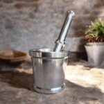 "Premium Stainless Steel Mortar and Pestle Okhli Masher – Ayurvedic and Herbal Grinder for Spices, Roots, and Medicinal Herbs. Available in 7 Sizes."
