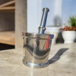 "Premium Stainless Steel Mortar and Pestle Okhli Masher – Ayurvedic and Herbal Grinder for Spices, Roots, and Medicinal Herbs. Available in 7 Sizes."