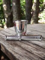 Stainless Steel Perfect Khal Batta World Cup Mortar and Pestle set, available in three sizes for grinding spices and herbs.