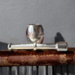 Stainless Steel Natraj Khal Batta (Mortar and Pestle) set in two sizes for grinding spices and herbs.