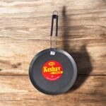 Flat iron dosa tawa – 25 cm Keshav Iron Tava Pro with 4 mm thick base for even heat and traditional Indian cooking.