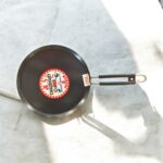 MS Choudhary Non-Stick Concave Tawa with Cool-Touch Steel Handle – Heavy Gauge Tawa for Roti and Dosa, 3mm Thick Mild Steel
