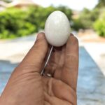 Ruliarams Prithvi Lingam – Earth-Embedded Shivling white - Image 2