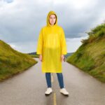 Unisex Reusable Rain Poncho (Set of 3) – Reliable Rain Protection Anytime, Anywhere