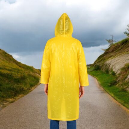 Tandhan RainGuard™ (Set of 3) Waterproof Hooded Unisex Poncho – Free Size, Reusable