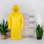 Unisex Reusable Rain Poncho (Set of 3) – Reliable Rain Protection Anytime, Anywhere - Image 3